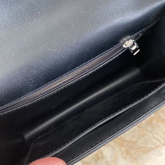 Convertible Two-Way Faux Croc Embossed Leather Shoulder / Hand Bag As New - Picture 12 of 12